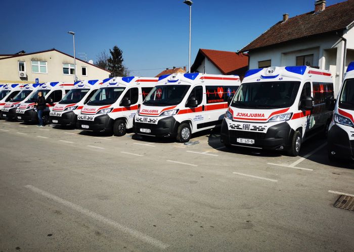 U Bjelovarsko-bilogorsku županiju stiglo još deset novih sanitetskih vozila najveća investicija u povijesti Zavoda