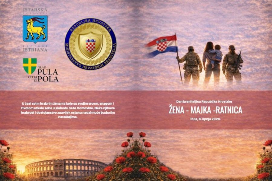 DAN BRANITELJICA REPUBLIKE HRVATSKE U PULI- ŽENA, MAJKA,RATNICA