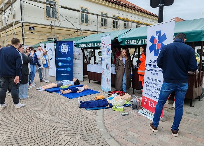 POD MOTOM „ZDRAVLJE NA DOHVAT RUKE“ OBILJEŽEN SVJETSKI DAN ZDRAVLJA BJELOVARSKO- BILOGORSKE ŽUPANIJE
