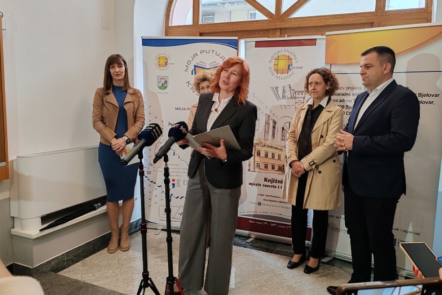 ZA BJELOVARČANE OBNOVLJENA GRADSKA KNJIŽNICA “PETAR PRERADOVIĆ“ U ČIJU JE OBNOVU ULOŽENO 2,2 MILIJUNA EURA