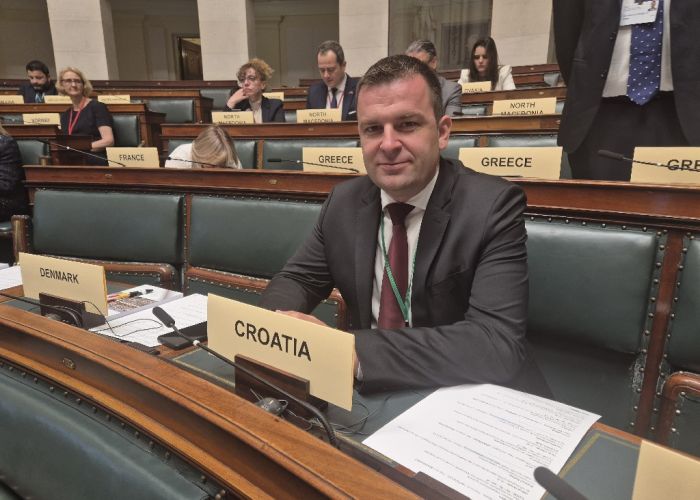 DARIO HREBAK - PREDSTAVLJAO HRVATSKU NA NATO PARLAMENTARNOM SUMMITU