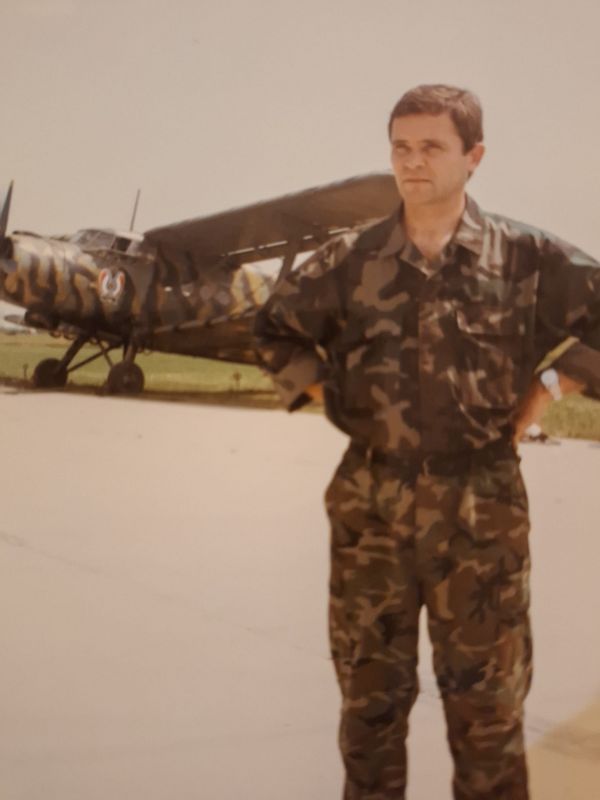 PRVI ZAPOVJEDNIK LEGENDARNE TRANSPORTNE ESKADRILE AN-2 U OBRANI VUKOVARA - JOSIP HRGOVIĆ JOSO