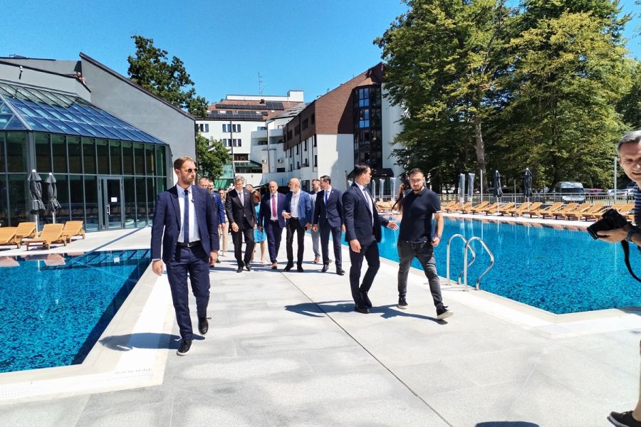 SVEČANO OTVORENJE NOVOOBNOVLJENOG ZDRAVSTVENO - LJEČILIŠNOG KOMPLEKSA DARUVARSKIH TOPLICA